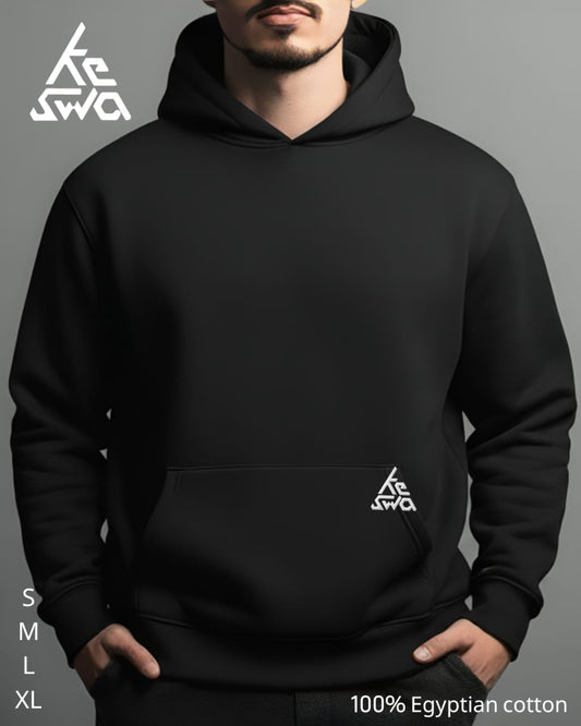 BLACK HOODIE FOR MEN