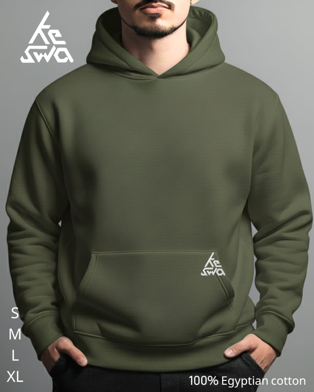 DARK GREEN HOODIE