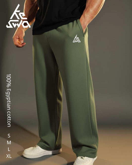 DARK GREEN SWEATPANTS