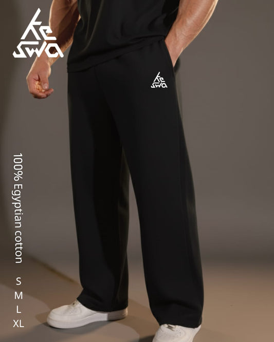 BLACK SWEATPANTS FOR MEN