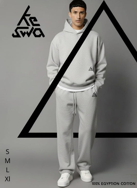 LIGHT GRAY CHANEL SET FOR MEN